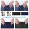 18 Pieces Button Extenders for Jeans, Pants Waist Button Extender for Women Men, Ceryvop Jeans Button Extender Stretchy Waist Extension, 6 Sizes Pants Button Waistband Extender